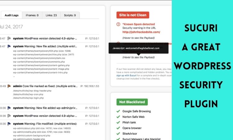 Sucuri  WordPress Security Plugin