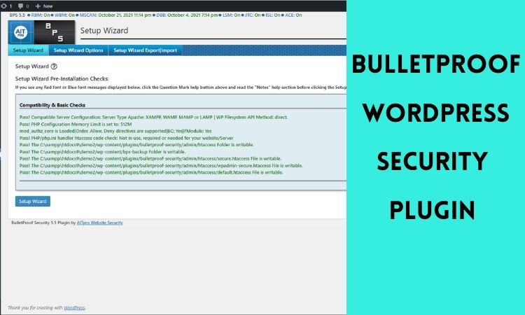 BulletProof  WordPress Security Plugin
