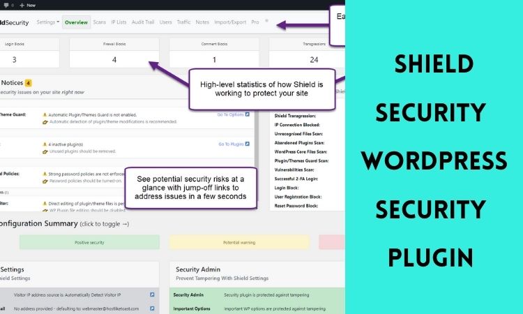 Shield Security  WordPress Security Plugin